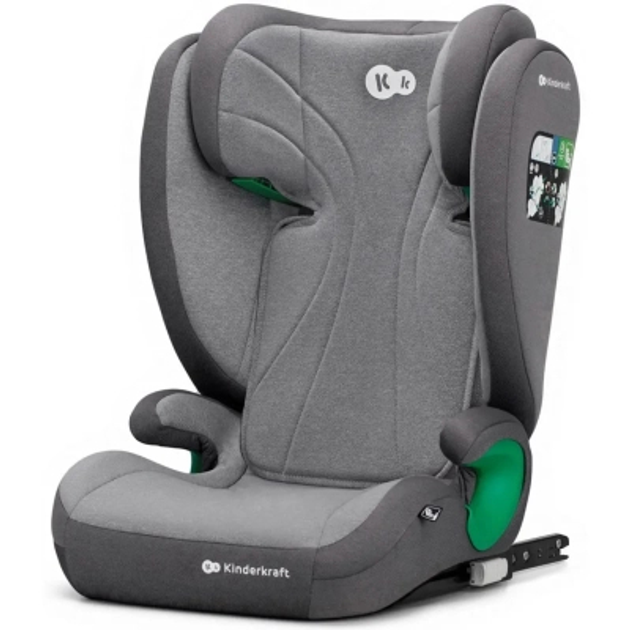 Автокресло Kinderkraft Junior Fix 2 i-Size Rocket Grey (KCJUFI20GRY0000 ...