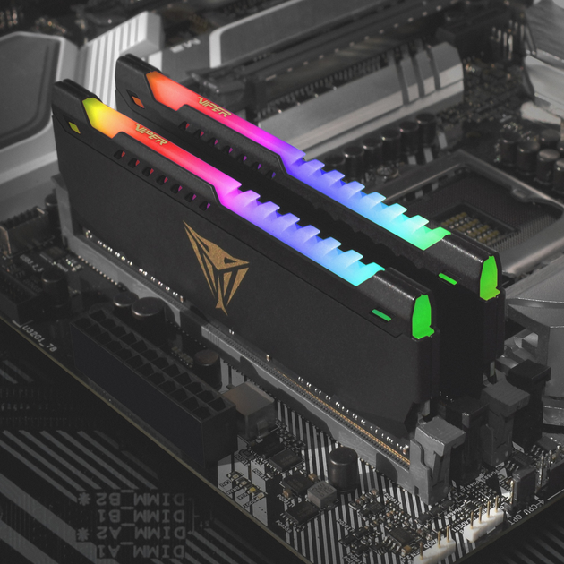 Pamięć RAM Patriot Viper Steel RGB DDR4-3600 16384MB PVSR416G360C0 (0814914027912) - obraz 6