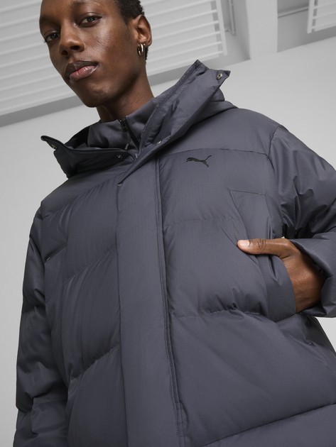 Пуховик зимний мужской Puma Protective Down Parka 62646669 M Серый