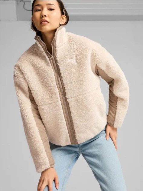 Куртка демисезонная женская Puma Reversible Sherpa 62648867 S