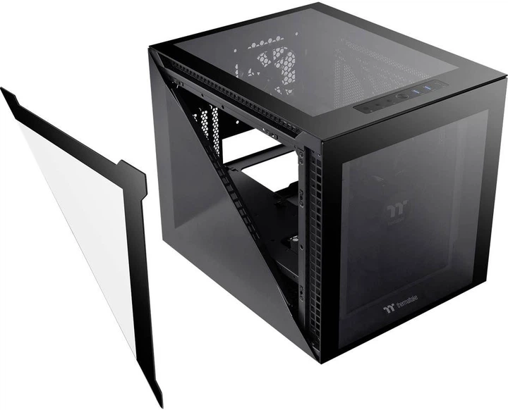 Obudowa Thermaltake Divider 200 TG Black (CA-1V1-00S1WN-00) - obraz 6