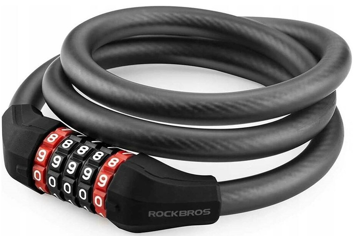 Zapięcie do roweru Rockbros RKS507-1BK (7016802870140) - obraz 1