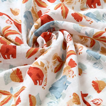 Пелюшки муслинові бавовняні (70х70 см) 3 шт. (Темно-сірий) "BabyOno" 348/07 5901435414507 - зображення 4