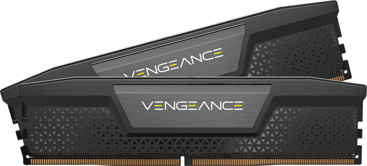 Оперативна пам'ять Corsair DDR5-5200 65536MB PC5-41600 (Kit of 2x32768) Vengeance Black (CMK64GX5M2B5200C40) - зображення 1