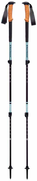 Kije trekkingowe Black Diamond Trail Cork damskie turkusowe 1 para 100-125 cm (1705818) - obraz 1