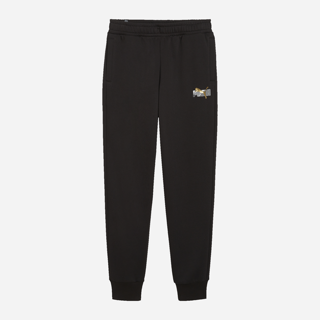 Акція на Спортивні штани чоловічі Puma Ess+ Logo Lab Sweatpants 68185301 S Чорні від Rozetka