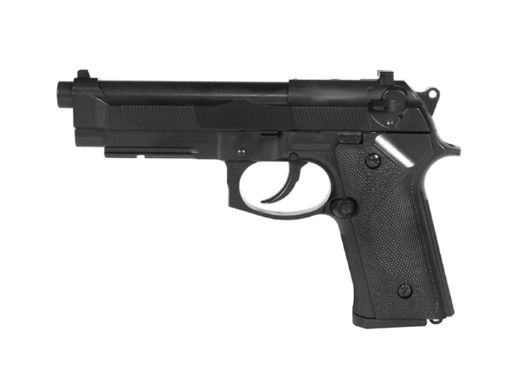 Страйкбольний пістолет STTI Beretta M92F/M9 Plastic Ris Green Gas (Страйкбол 6мм) - зображення 1