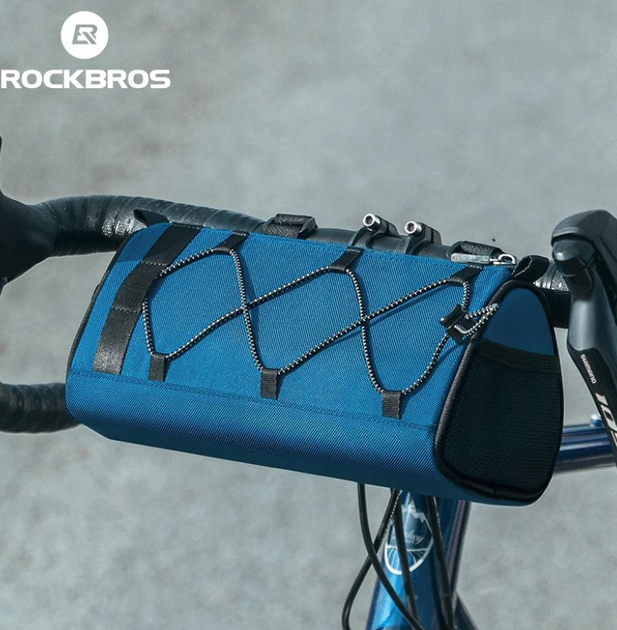Torba rowerowa Rockbros 30110030002 na kierownicę Niebieska - obraz 4