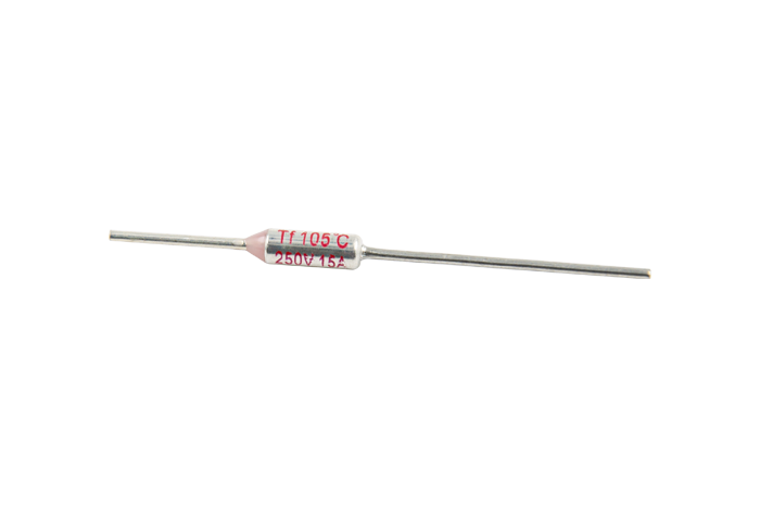 Термопредохранитель осевой TZ-D-105 15А 250В 105 градусов - Фото 1 Термопредохранитель осевой TZ-D-105 15А 250В 105 градусов - изображение 1