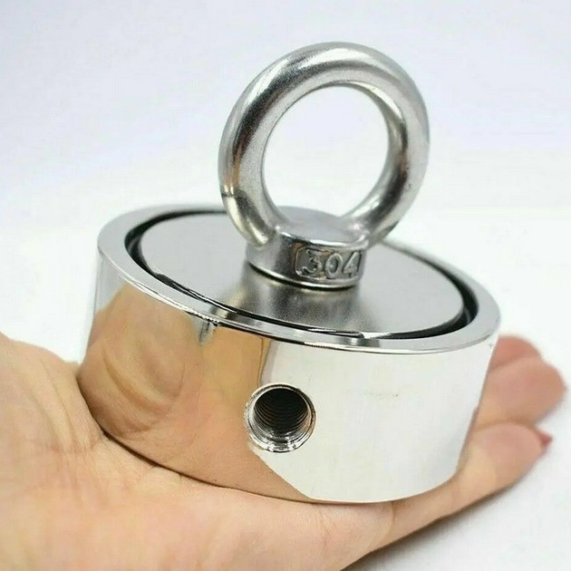 Магнит неодимовый с кольцом 9312 D75 до 200 кг ТМ – фото, отзывы ...