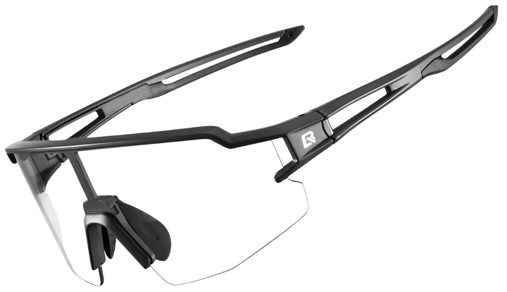 Okulary rowerowe Rockbros 10175 Black (7016802868970) - obraz 1