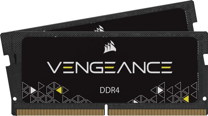 Оперативна пам'ять Corsair DDR4-2666 65536MB PC4-21300 (Kit of 2x32768) Vengeance Black (CMSX64GX4M2A2666C18) - зображення 1