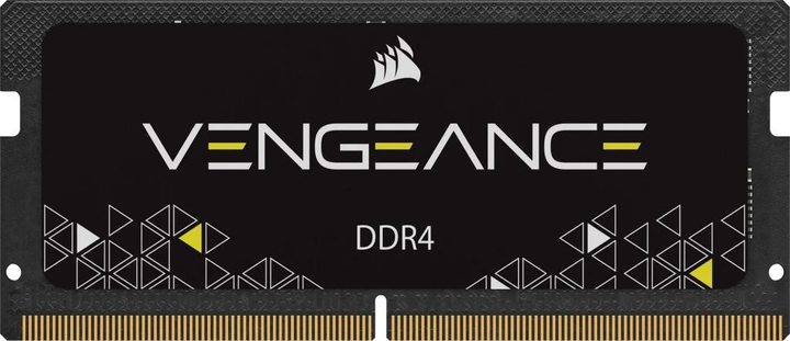 Оперативна пам'ять Corsair DDR4-3200 8192MB PC4-25600 Vengeance Black (CMSX8GX4M1A3200C22) - зображення 1