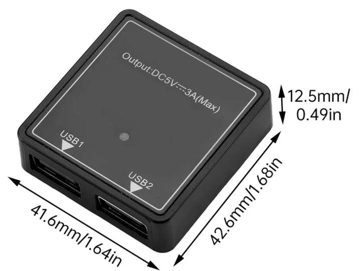 Плата заряджання акумуляторів від сонячних панелей у корпусі 5V 3A Dual USB - Фото 1 Плата заряджання акумуляторів від сонячних панелей у корпусі 5V 3A Dual USB - изображение 1