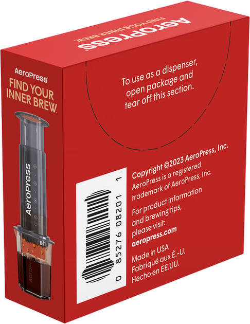 Filtry papierowe Aeropress XL 200 szt (85276082011) - obraz 4