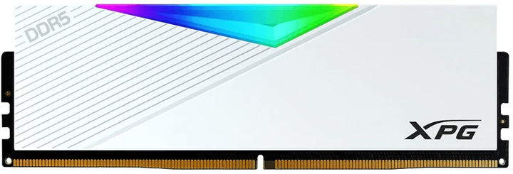 Оперативна пам'ять ADATA DDR5-6400 32768MB PC5-51200 Lancer RGB White (AX5U6400C3232G-CLARWH) - зображення 1