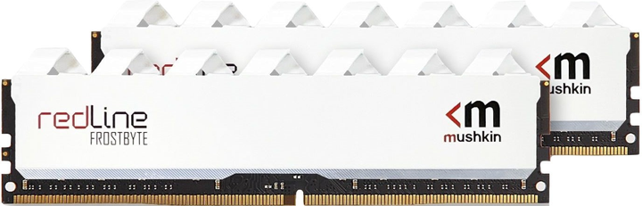 Оперативна пам'ять Mushkin DDR4-3200 65536MB PC4-25600 (Kit of 2x32768) Redline White (MRD4U320EJJP32GX2) - зображення 1