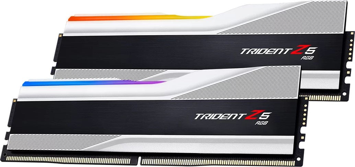 Оперативна пам'ять G.Skill DDR5-6000 65536MB PC5-48000 (Kit of 2x32768) Trident Z5 RGB White (F5-6000J3040G32GX2-TZ5RW) - зображення 2