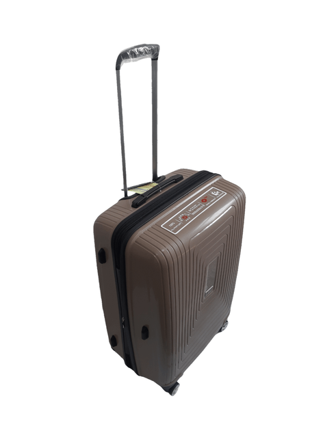 Чемодан дорожный Средний (М) Полипропилен Airtex 241 70л 65x46x26см Коричневый (Brown) - Фото 5 Чемодан дорожный Средний (М) Полипропилен Airtex 241 70л 65x46x26см Коричневый (Brown) - изображение 5
