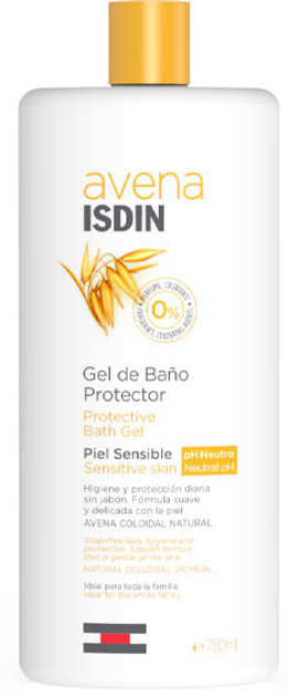 Гель для душу Isdin Avena Protective Поживний 750 мл (8470001964519) - зображення 1