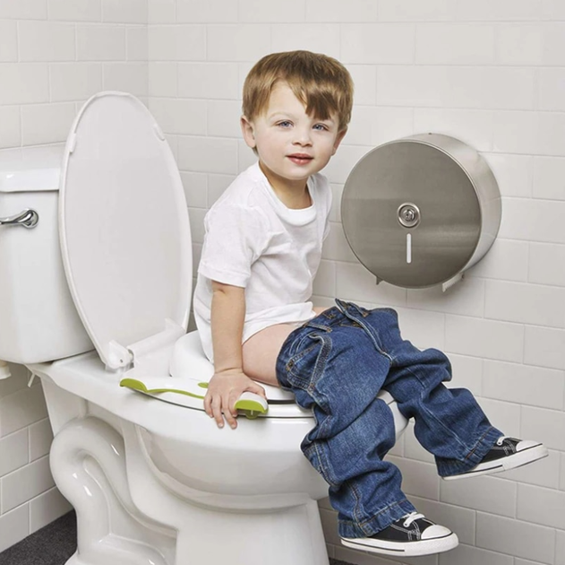 Дитячий унітаз-горщик ОХО Tot 2-in-1 Go Potty for Travel зелений - зображення 5