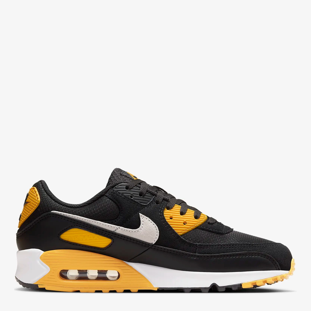 Акція на Чоловічі кросівки Nike Air Max 90 FN6958-002 43 (9.5US) 27.5 см Чорні від Rozetka