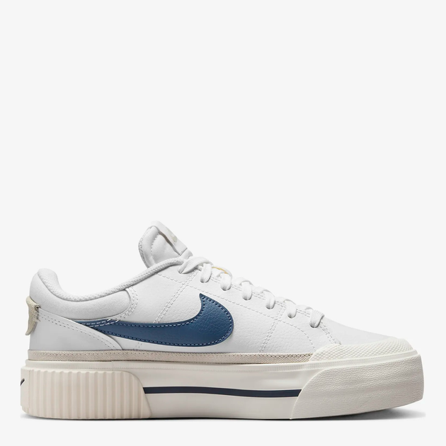 Акція на Жіночі кеди низькі Nike Court Legacy Lift DM7590-104 36.5 (6US) 23 см Білі від Rozetka