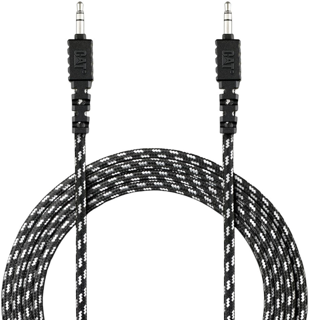 Kabel CAT 3.5 mm (mini-jack) - 3.5 mm (mini-jack) Aux/Audio 3 m Black (5420071508093) - obraz 1