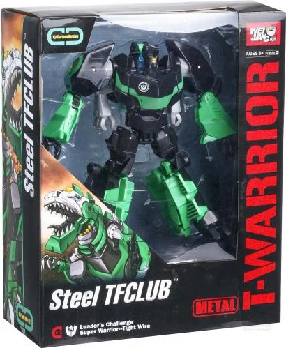 Трансформер Wei Jiang T-Warrior Гримлок (Grimlock) черно-зеленый (63860001) - изображение 4