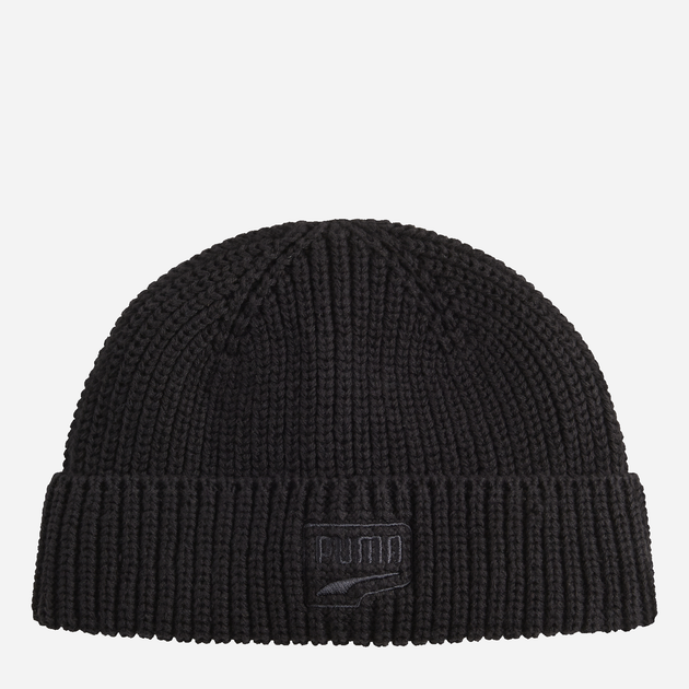 Акція на Шапка Puma Re:Collection Dt Beanie 02549601 One size Чорна від Rozetka