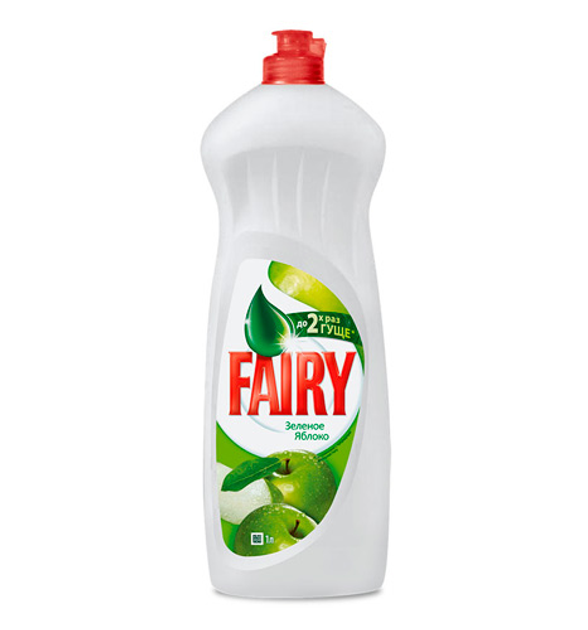 Жидкость для мытья посуды Fairy Яблоко 1 л (314139) – фото, отзывы ...