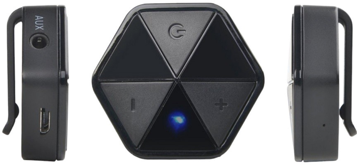 Адаптер AUDIOCORE AC815 Bluetooth - 3.5mm Jack Black (5902211109129) - зображення 3