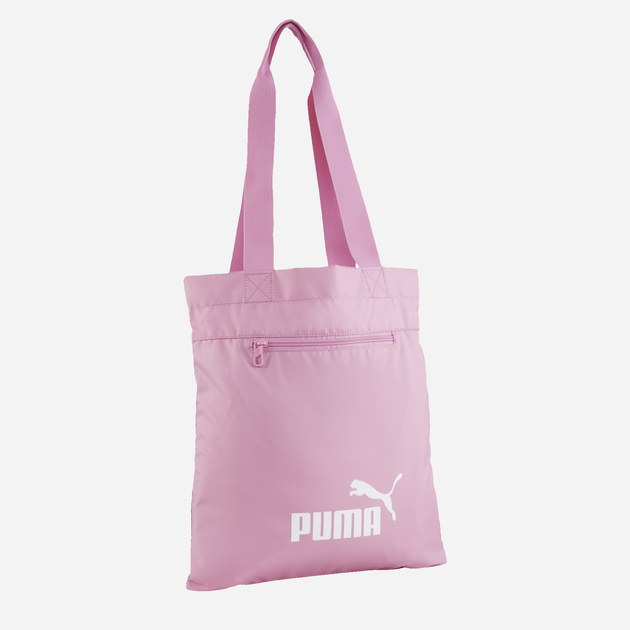 Акція на Спортивна сумка жіноча тканинна Puma Phase Packable Shopper 07995332 Рожева від Rozetka