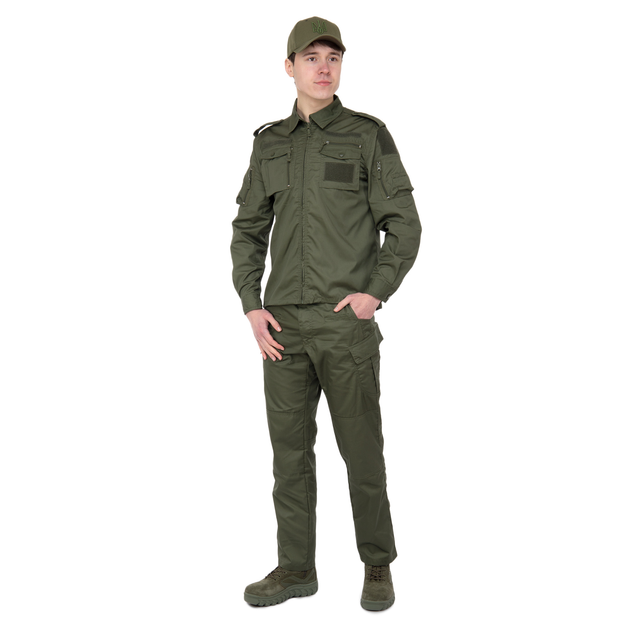 Костюм тактичний (китель та штани) Military Rangers Deluxe (поліестер, бавовна, р-р XL, Оливковий) - изображение 1