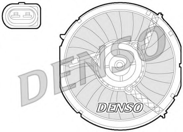 Вентилятор радиатора DENSO (DER02003) - изображение 1