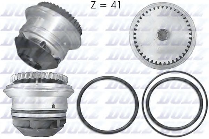 Водяной насос LT 2.8TDI 97-02 (41z.) Dolz (A199) - изображение 1