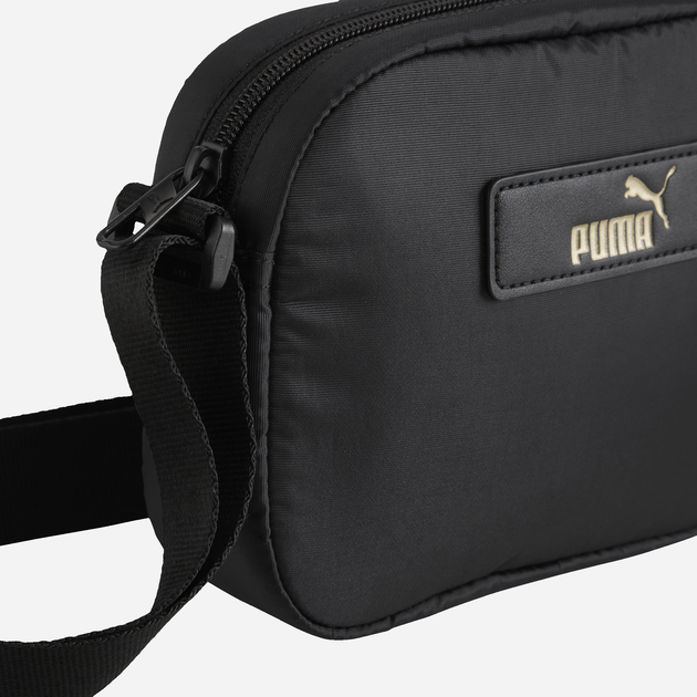 Спортивна сумка крос-боді через плече жіноча тканинна Puma Core Pop X-Body Bag 09064601 Чорна (4067981501847) - Фото 3 Спортивна сумка крос-боді через плече жіноча тканинна Puma Core Pop X-Body Bag 09064601 Чорна (4067981501847) - зображення 3