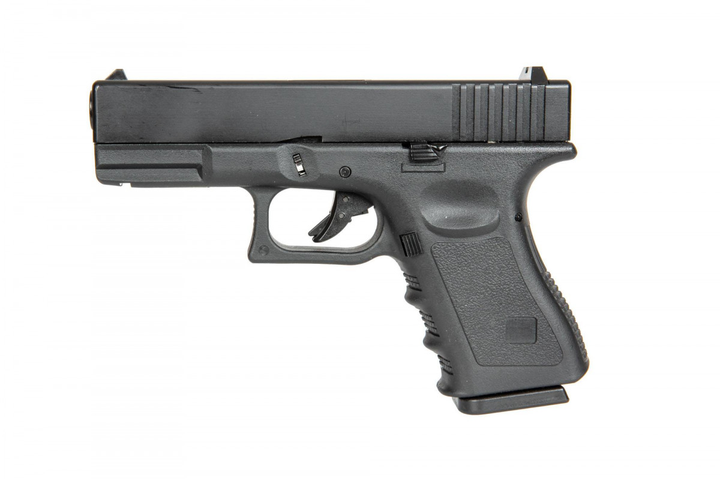 Страйкбольний пістолет East & Crane Glock 19 Gen 3 EC-1301 Black - зображення 1