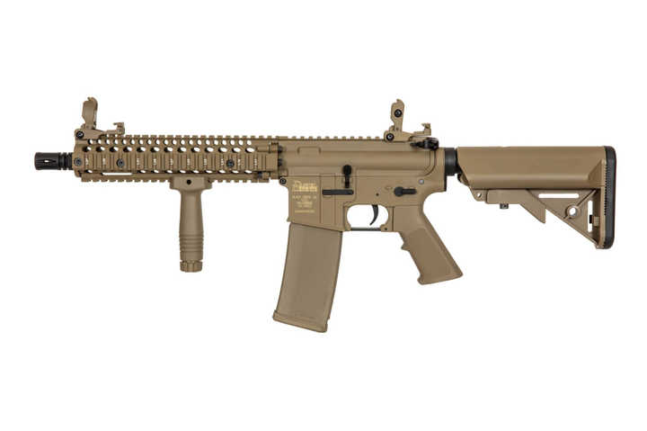 Штурмова гвинтівка Specna Arms Daniel Defense MK18 SA-C19 CORE X-ASR Full-Tan - изображение 1