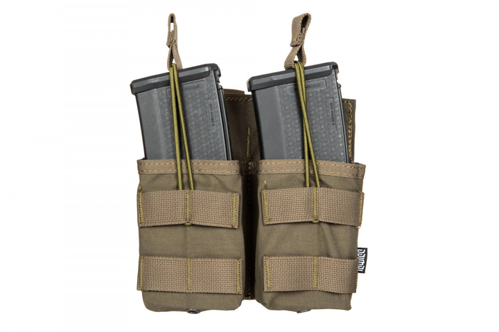 Підсумок подвійний відкритий Primal Gear Double 7,62 Magazine Pouch Foxraptor Olive - изображение 2