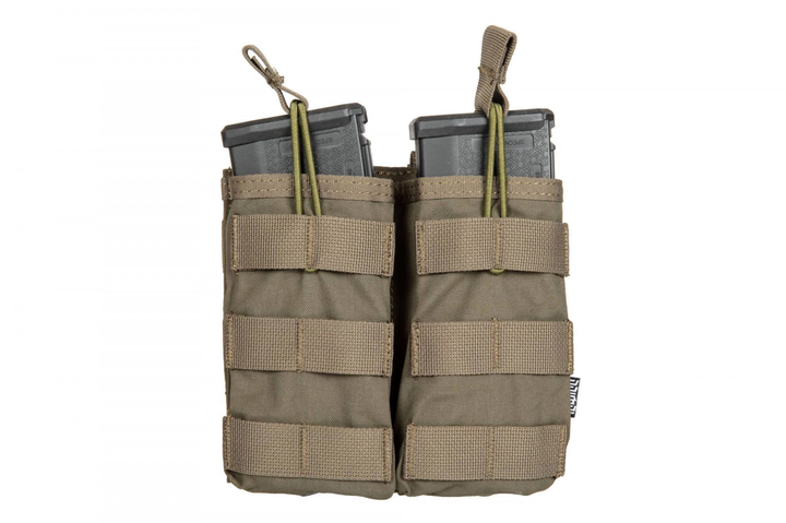 Підсумок подвійний відкритий Primal Gear Double Carbine Magazine Pouch Ridae Olive - зображення 2