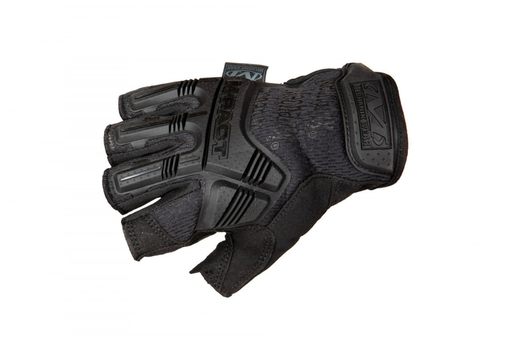 Тактичні рукавиці Mechanix M-Pact 3 Fingerless Gloves Covert Black Size M - изображение 1