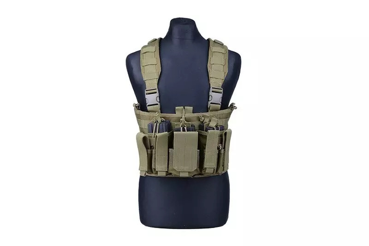 Розвантажувальний жилет GFC Scout Chest Rig Tactical Vest Olive - зображення 1