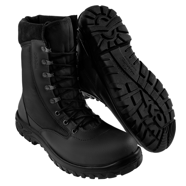 Тактичні берці Protektor S.A. Grom Black Size 44 - зображення 1