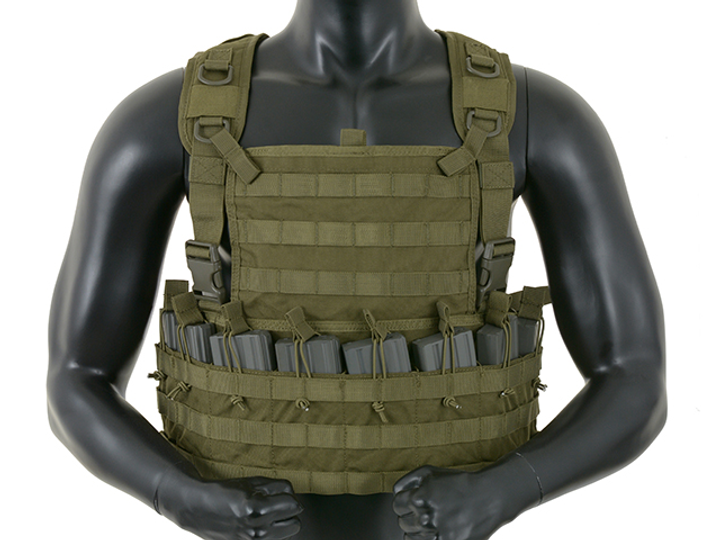 Розвантажувальний жилет 8Fields Tactical Rifleman Chest Rig Olive - зображення 1