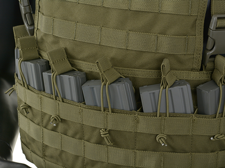 Розвантажувальний жилет 8Fields Tactical Rifleman Chest Rig Olive - зображення 2