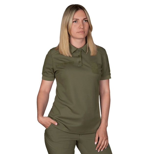 Поло жіноче Camo-Tec Pani Army ID CoolPass Olive Size XL - зображення 2