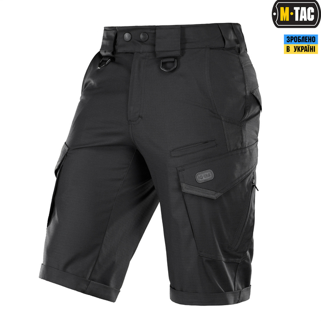 Шорти M-Tac Aggressor Gen.II Flex Army Black Size XL - изображение 1