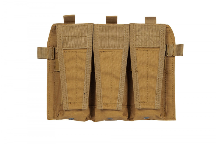 Панель Detachable Flap Ultimate Tactical Triple 5.56 Pouch for Rush 2.0 Tan - изображение 2