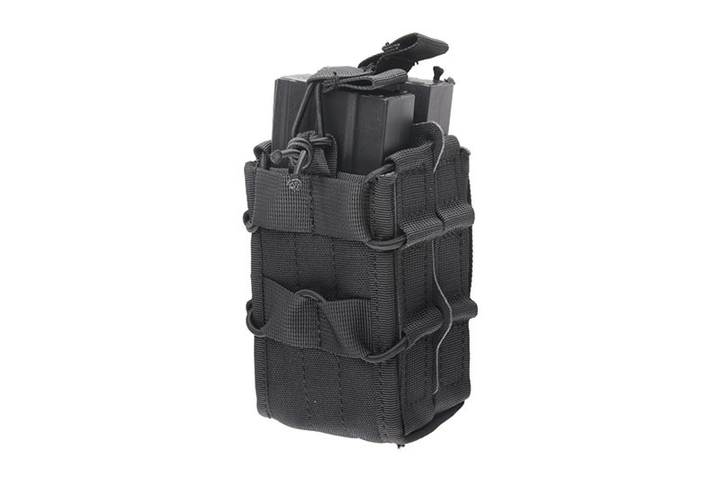 Підсумок Primal Gear Double Universal Open II Magazine Pouch Black - зображення 1